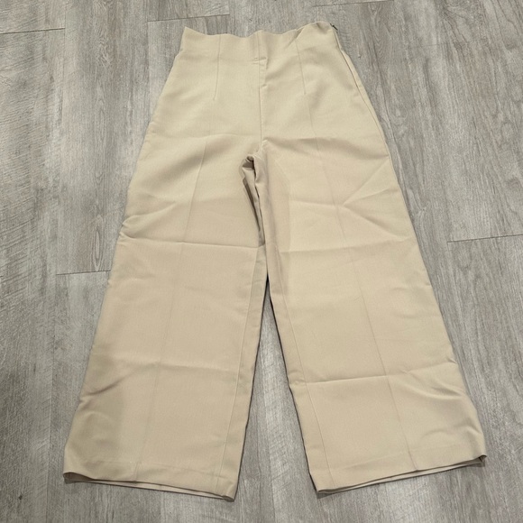 NWOT Zara Wide Leg Pants - Picture 1 of 7